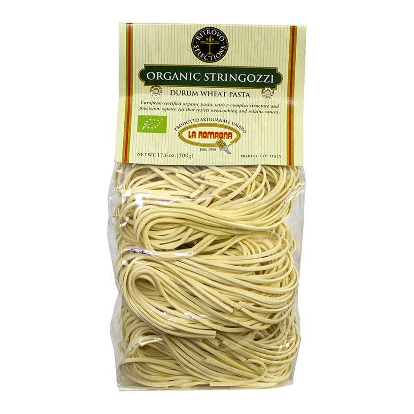 Ritrovo Selections La Romagna Stringozzi Organic Durum Wheat Pasta