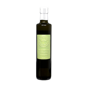 Ritrovo Selections Le Ferre Puglia Blend Extra Virgin Olive Oil with Decorative Ceramic Tile