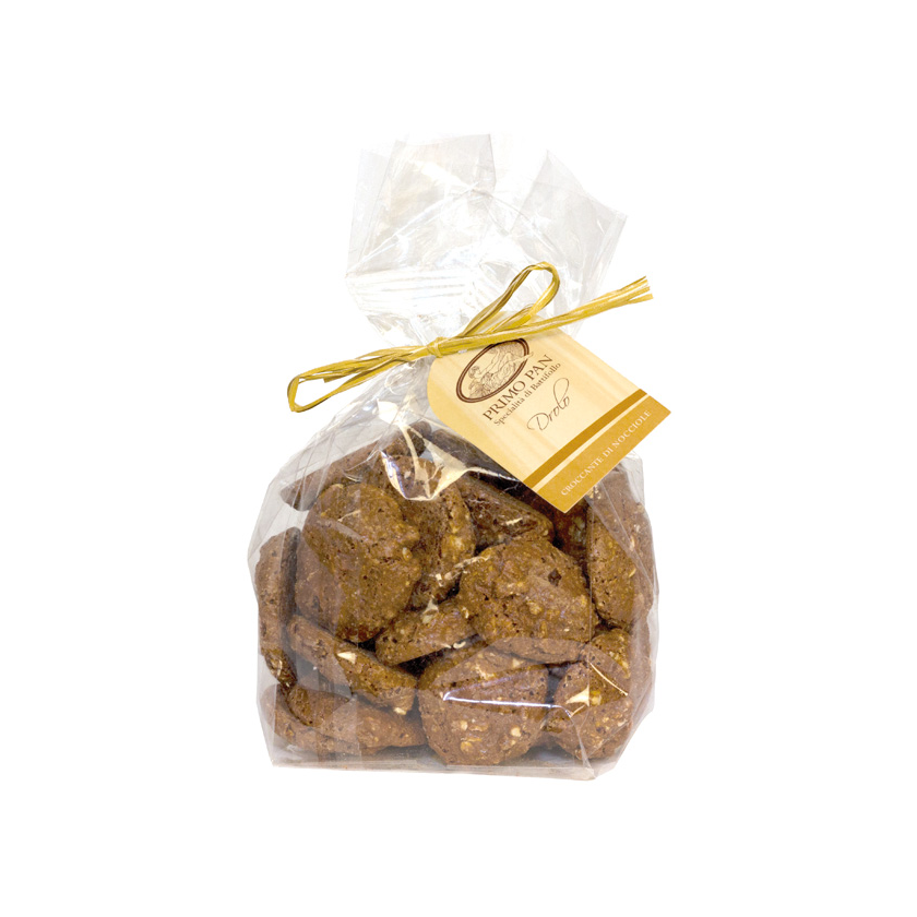 Ritrovo Selections Primo Pan "Drolo" Gluten Free Dark Chocolate Hazelnut Cookies