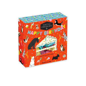 Seattle Chocolate - Happy Birthday Gift Box (Sleeved) - 6oz