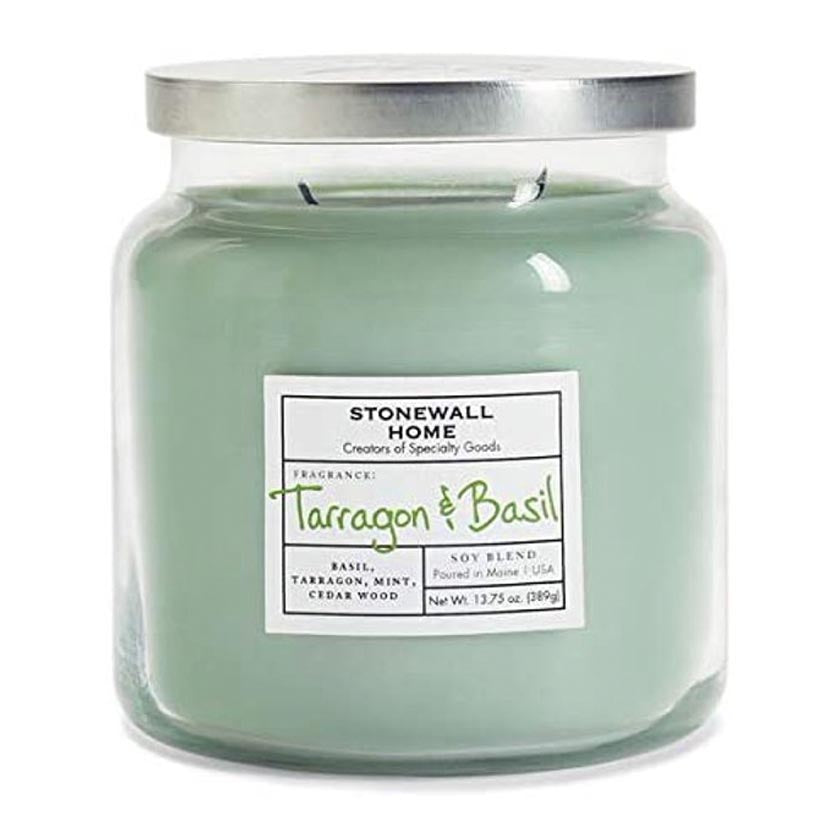 Stonewall Home - Candles & Fragrance - Tarragon & Basil, Medium Apothecary