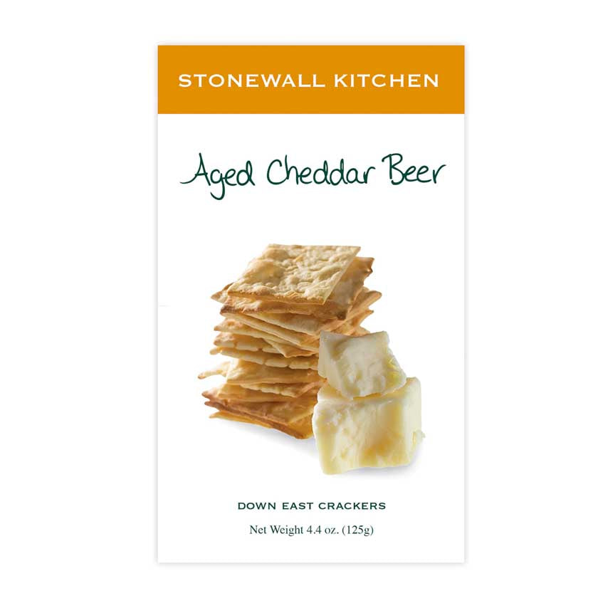 Stonewall Kitchen - Aged Cheddar Beer Crackers 4.4oz