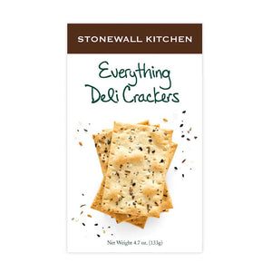 Stonewall Kitchen - Everything Deli Crackers 4.7oz
