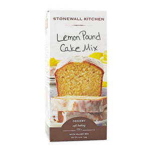 Stonewall Kitchen - Lemon Pound Cake Mix with Glaze 19oz