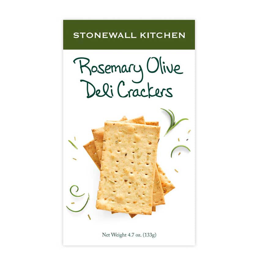 Stonewall Kitchen - Rosemary Olive Deli Crackers 4.7oz