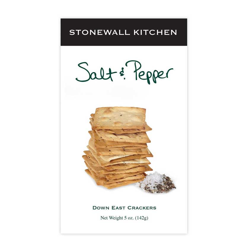 Stonewall Kitchen - Salt & Pepper Crackers 5oz