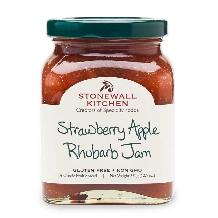 Stonewall Kitchen - Strawberry Apple Rhubarb Jam 12.25oz