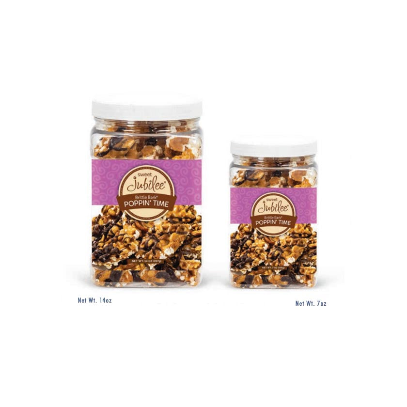 Sweet Jubilee - Poppin' Time Brittle Bark® in a Tub 7oz
