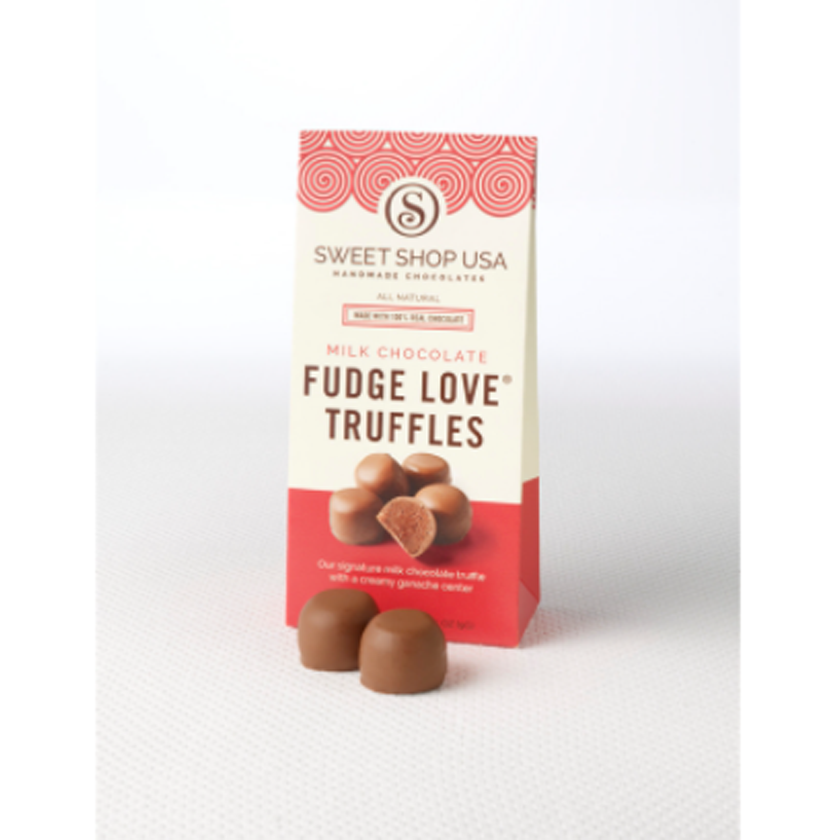 Sweet Shop USA Grab &amp; Go - Fudge Love Truffles 3.5oz (10pc)