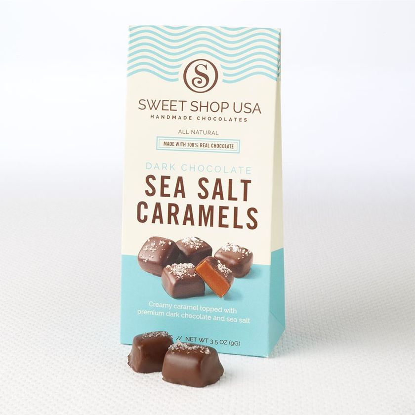 Sweet Shop USA Grab &amp; Go - Sea Salt Caramels 3.5oz (10pc)