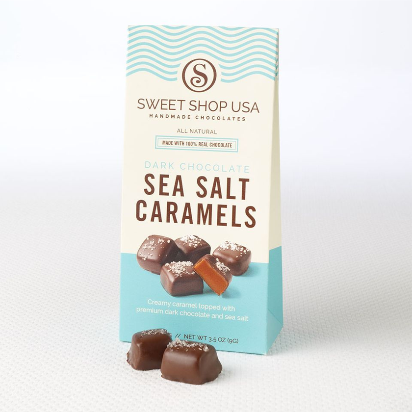 Sweet Shop USA Grab & Go - Sea Salt Caramels 3.5oz (10pc)