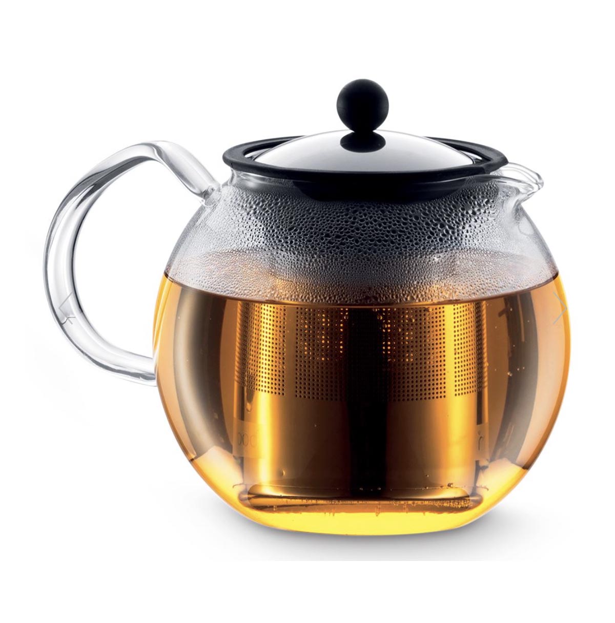 The Republic of Tea - Assam Teapot - 4 Cup 34oz Glass Handle