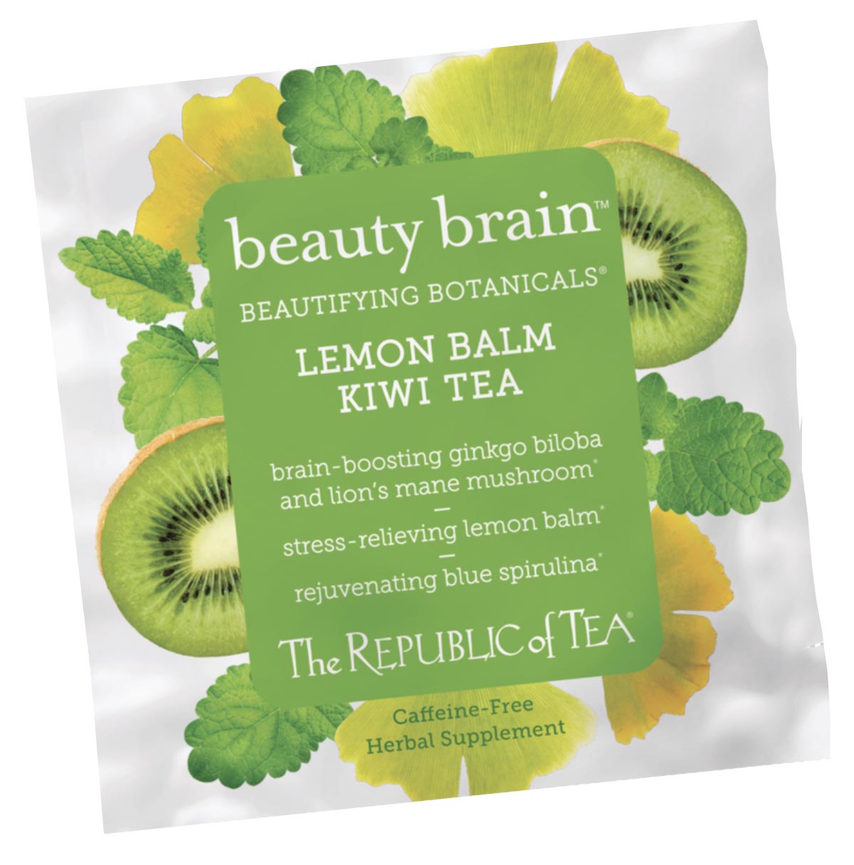 The Republic of Tea - Beautifying Botanicals® Beauty Brain™ Overwraps (50 Bags)