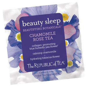 The Republic of Tea - Beautifying Botanicals® Beauty Sleep Overwraps (50 Bags)