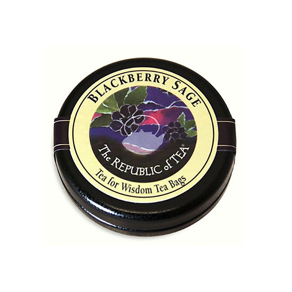 The Republic of Tea - Blackberry Sage Black Traveler's Tin