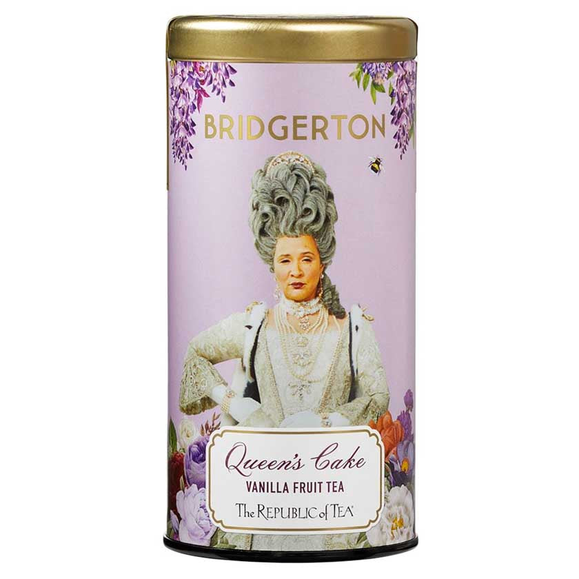 The Republic of Tea - Bridgerton Queen's Cake Vanilla Fruit Tea (Case)