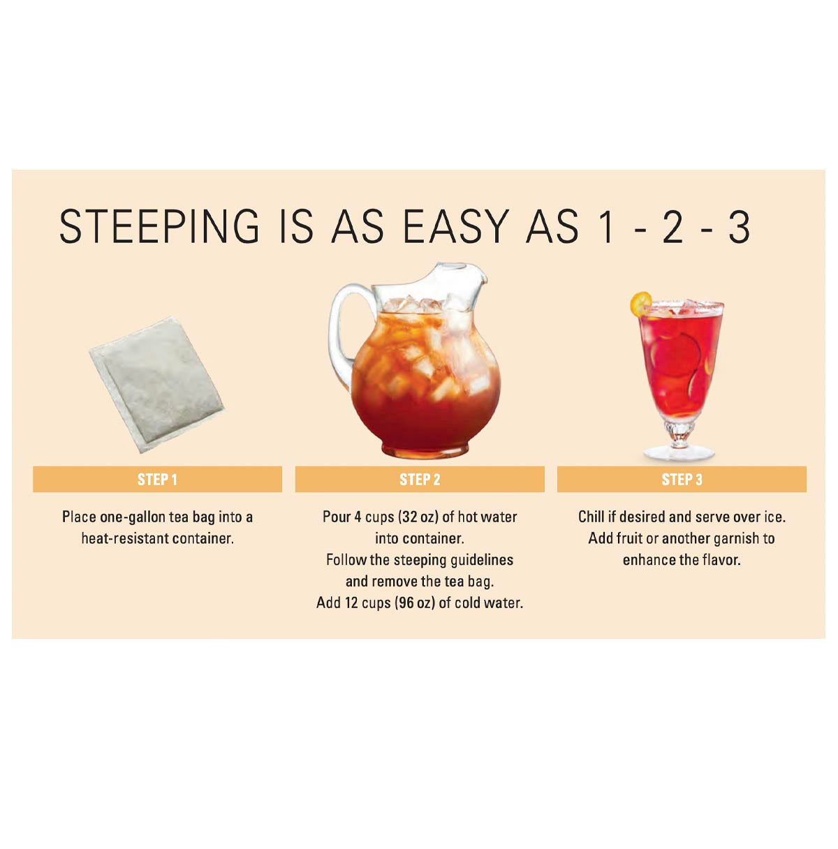 The Republic of Tea - Gallon Iced Brew Bags