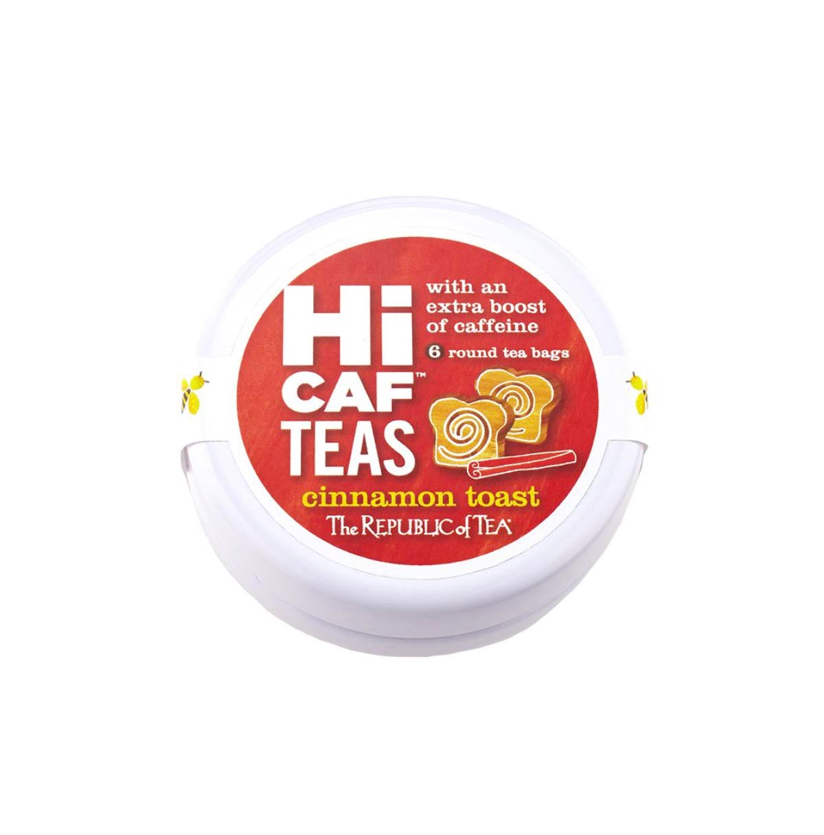 The Republic of Tea - HiCAF® Cinnamon Toast Black Traveler's Tin (18 ct)