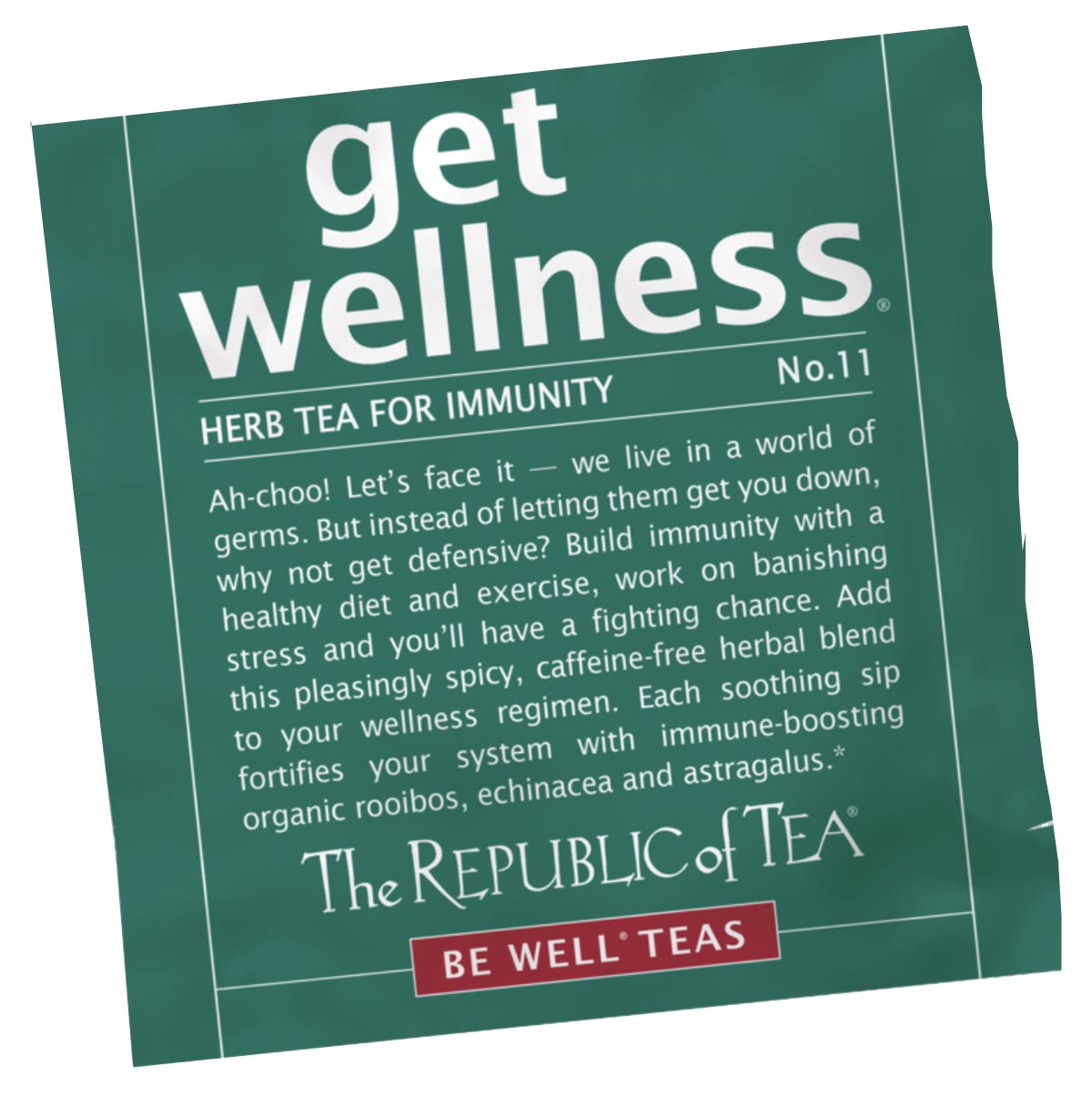 The Republic of Tea - get wellness® - No.11 - Overwraps (50 Bags)