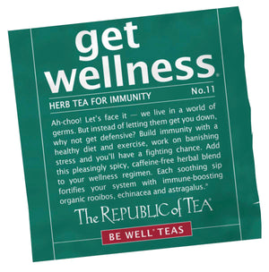 The Republic of Tea - get wellness® - No.11 - Overwraps (50 Bags)