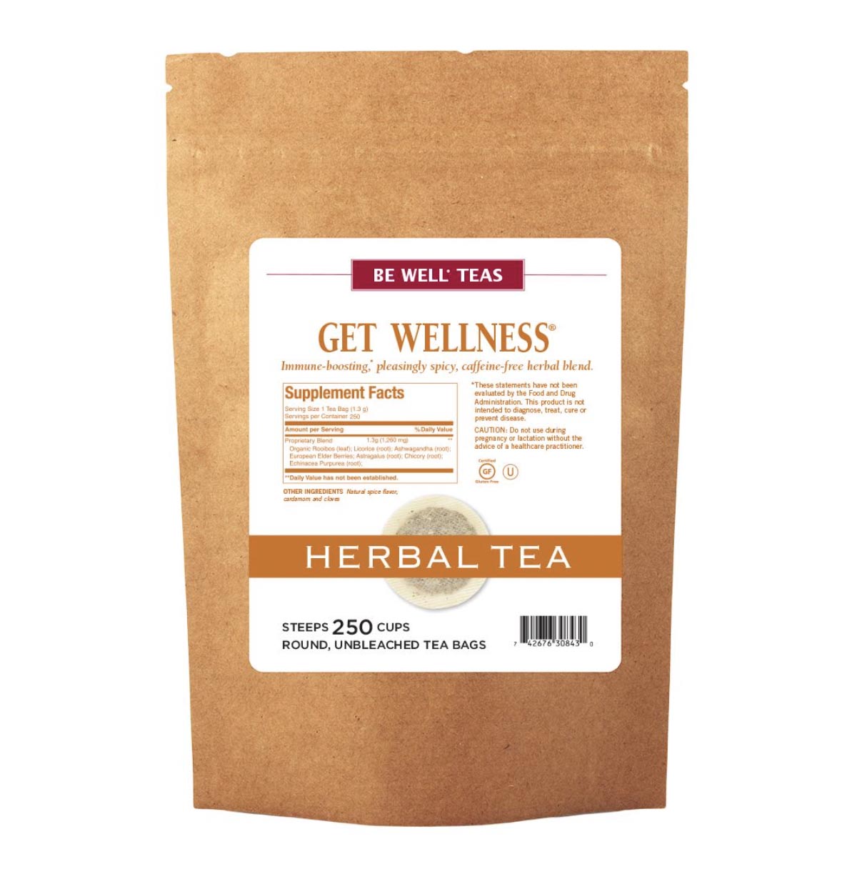 The Republic of Tea - get wellness® - No.11 Bulk Bag (250 ct)