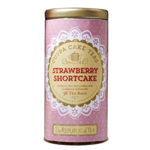 The Republic of Tea - Cuppa Cake® Strawberry Shortcake (Case)
