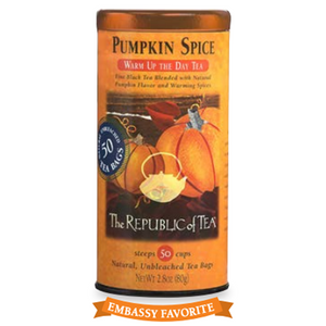 The Republic of Tea - Pumpkin Spice Black (Single)