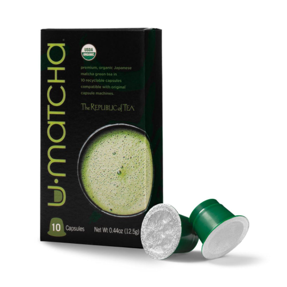 The Republic of Tea - U•Matcha® Green Tea Capsules (Case)