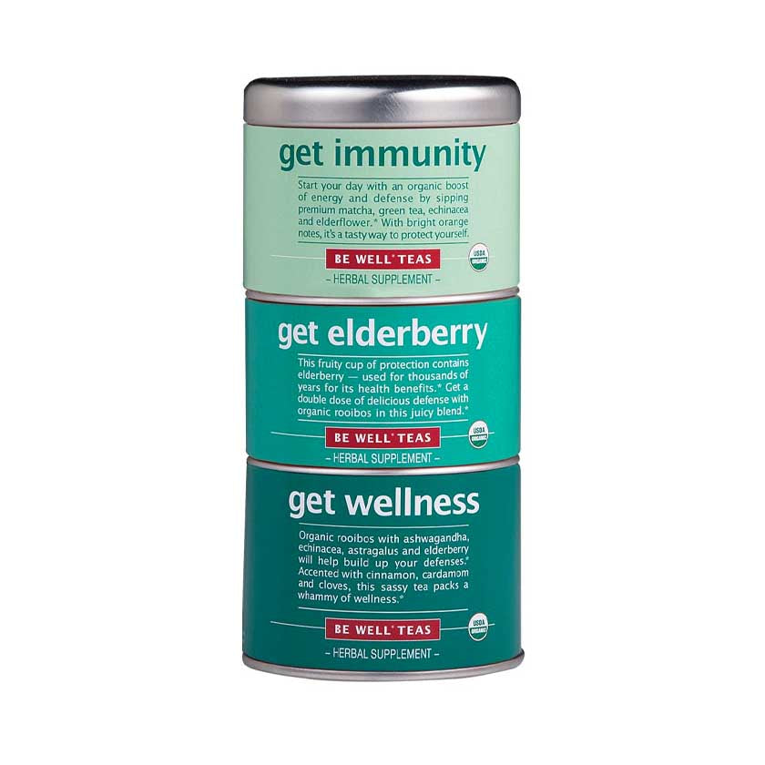 The Republic of Tea - get wellness® Stackable Tin (Single)