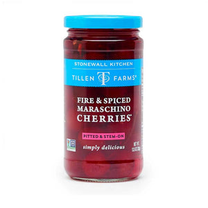 Tillen Farms - Fire & Spiced Maraschino Cherries 13.5oz