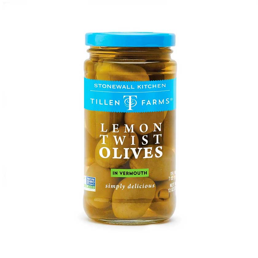 Tillen Farms - Lemon Twist Olives 12oz