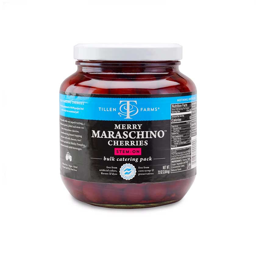Tillen Farms - Merry Maraschino Cherries 72oz (Bulk)
