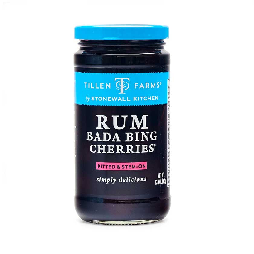 Tillen Farms - Rum Bada Bing Cherries 13.5oz