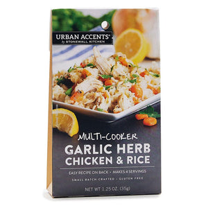 Urban Accents - Multi Cooker Garlic Herb Chicken & Rice