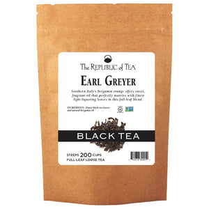 The Republic of Tea - Earl Greyer Black Full-Leaf Bulk Bag (1 lb)