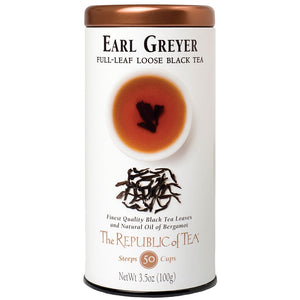The Republic of Tea - Earl Greyer Black Full-Leaf (Case)