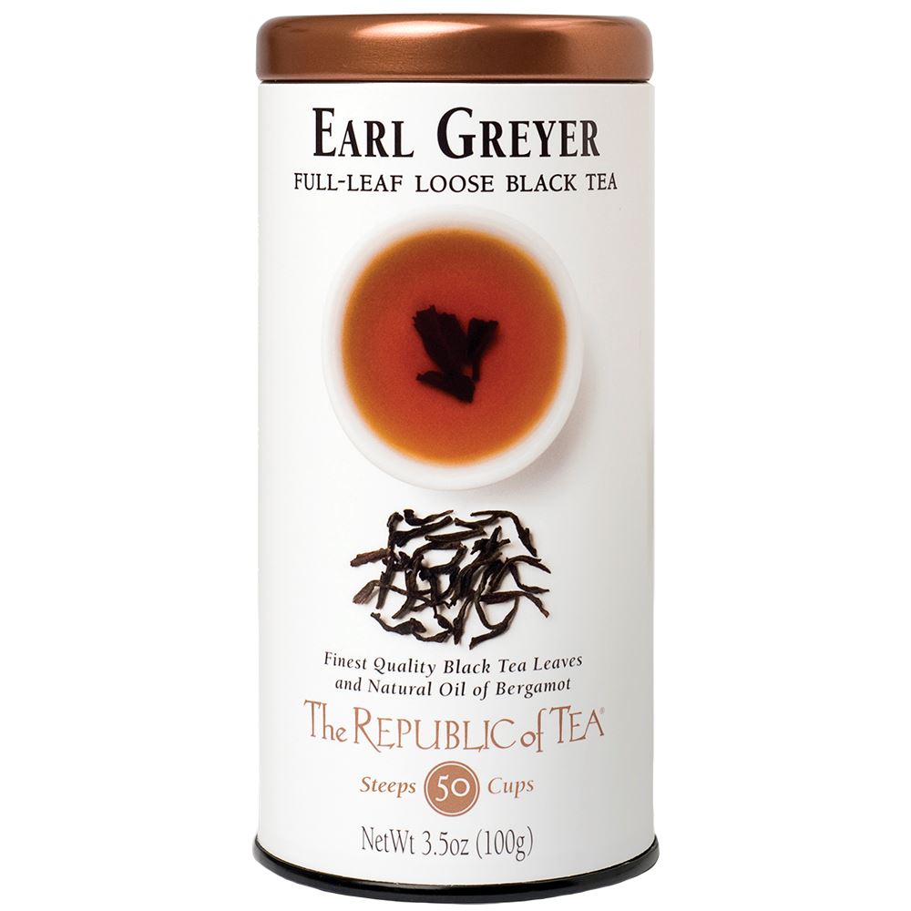 The Republic of Tea - Earl Greyer Black Full-Leaf (Single)