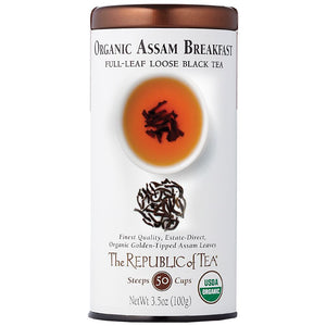 The Republic of Tea - Organic Assam Breakfast Black Full-Leaf (Case)