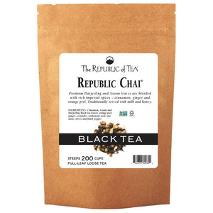 The Republic of Tea - Republic Chai® Black Full-Leaf Bulk Bag (1 lb)