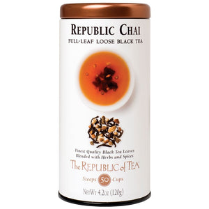 The Republic of Tea - Republic Chai® Black Full-Leaf (Case)