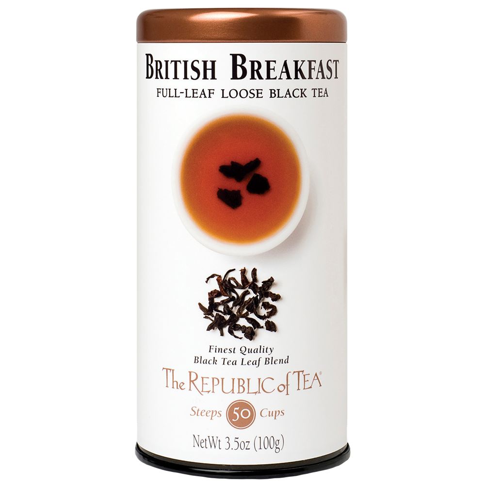 The Republic of Tea - British Breakfast Black Full-Leaf (Case)