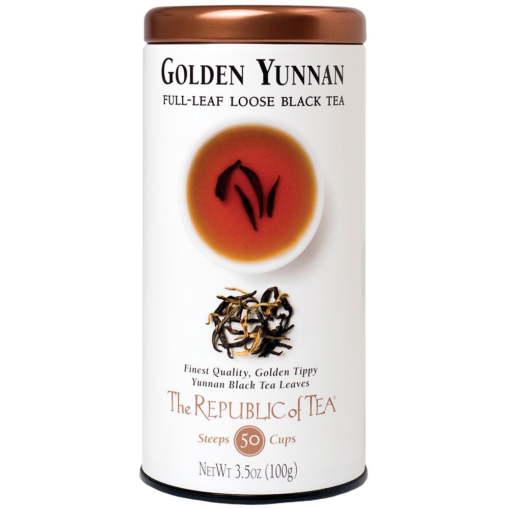 The Republic of Tea - Golden Yunnan Black Full-Leaf (Case)
