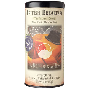 The Republic of Tea - British Breakfast Black (Single)