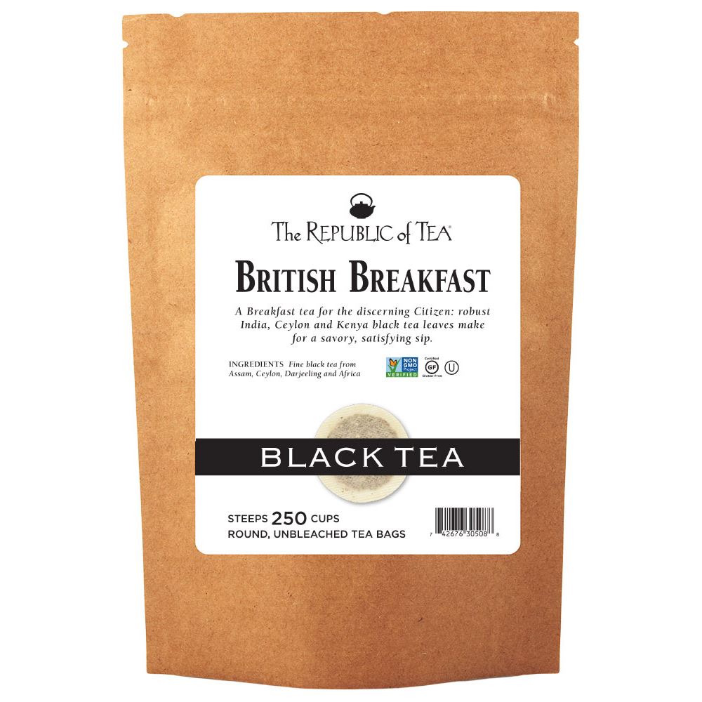 The Republic of Tea - British Breakfast Black Bulk Bag (250 ct)