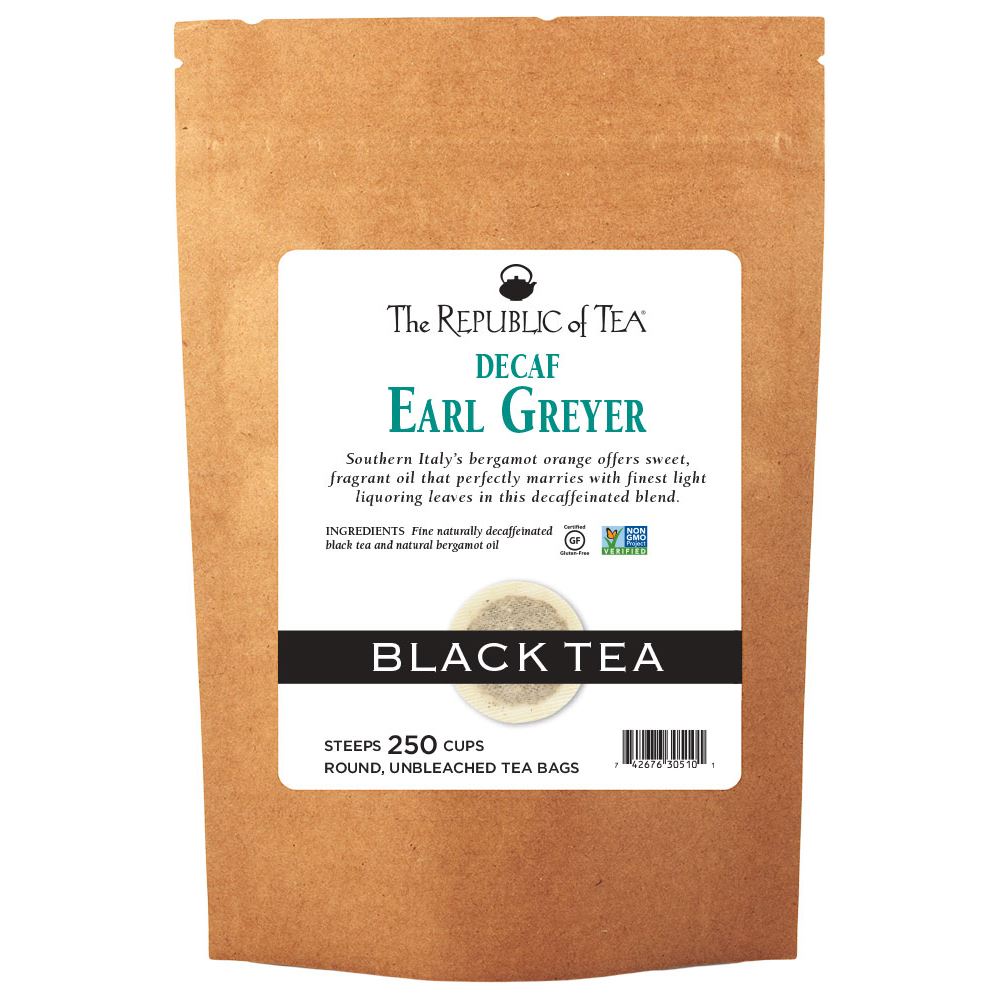 The Republic of Tea - DECAF Earl Greyer Bulk Bag (250 ct)
