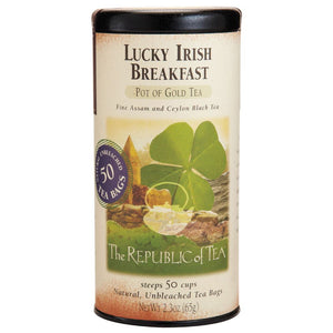 The Republic of Tea - Lucky Irish Breakfast Black (Case)