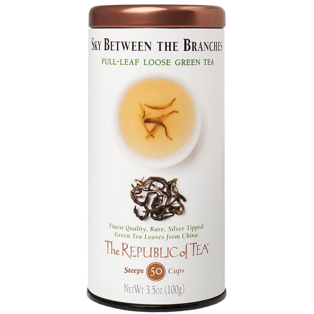 The Republic of Tea - Sky Between the Branches Green Full-Leaf (Case)