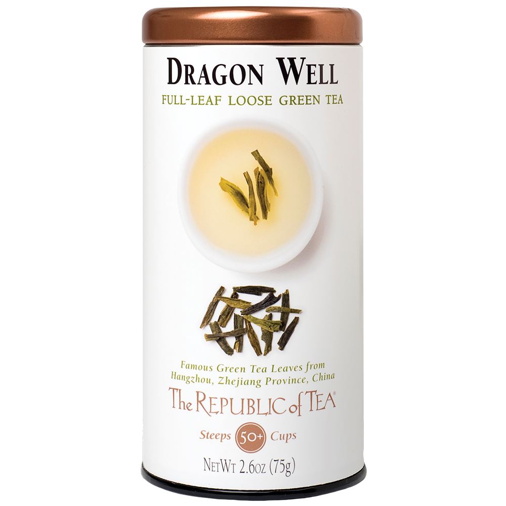 The Republic of Tea - Dragon Well Green Full-Leaf (Case)