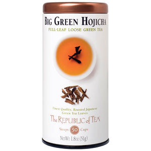 The Republic of Tea - Big Green Hojicha Full-Leaf (Case)