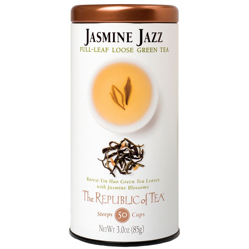 The Republic of Tea - Jasmine Jazz Green Full-Leaf (Single)